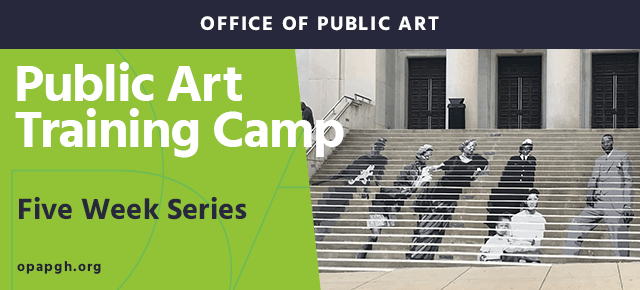 Public Art Training Camp: Five Week Series